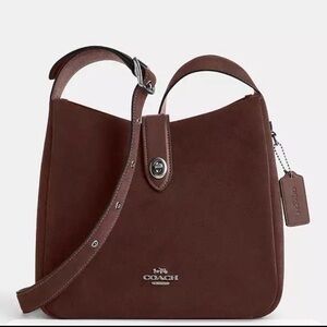 Coach Hadley Convertible Crossbody Bag In Suede